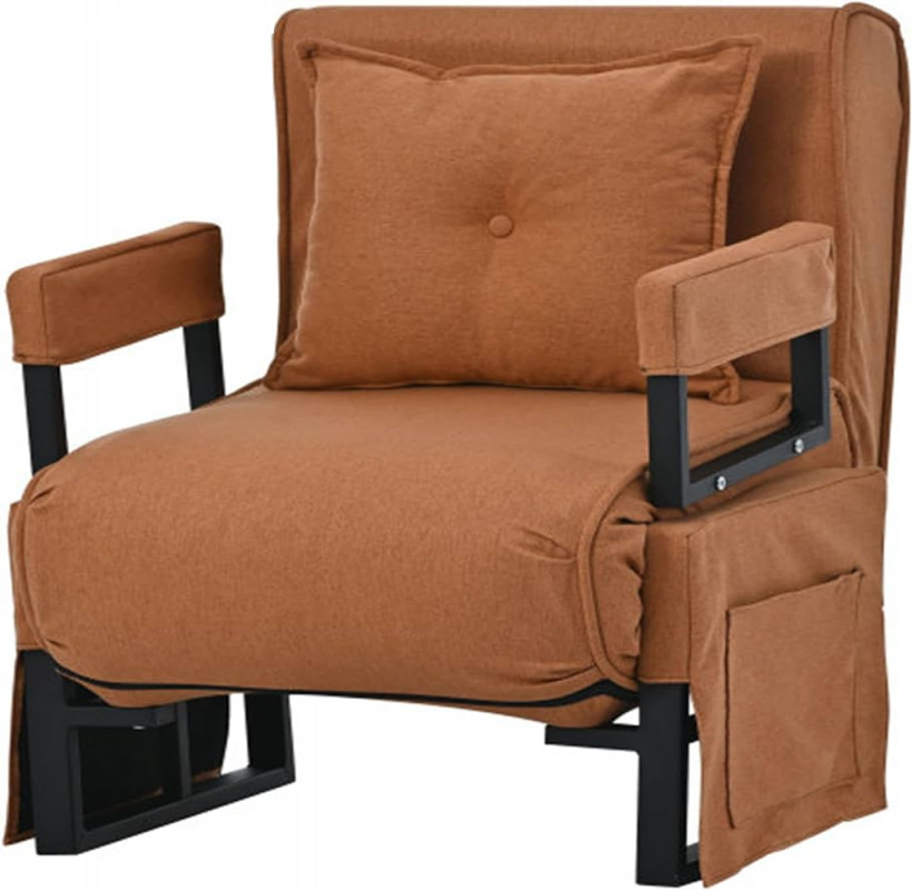 ATHRZ Sleeping Chair with Bed Function, -in- Armchairs, Folding Sofa,  Permanent Sleeper with Mattress, Sofa Bed Rooms, Sofa Bed Folding Chair,